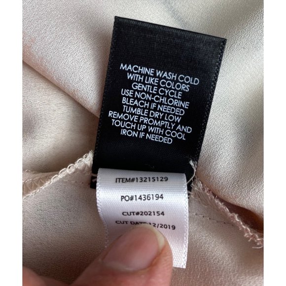 Torrid Multi Watercolor Georgette Zip Front Top Size 1 - Picture 5 of 6